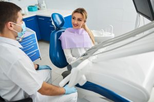 patient receiving dental care